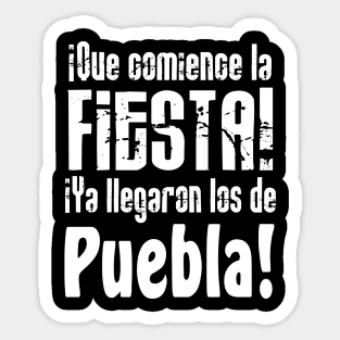 Fiesta Puebla Sticker